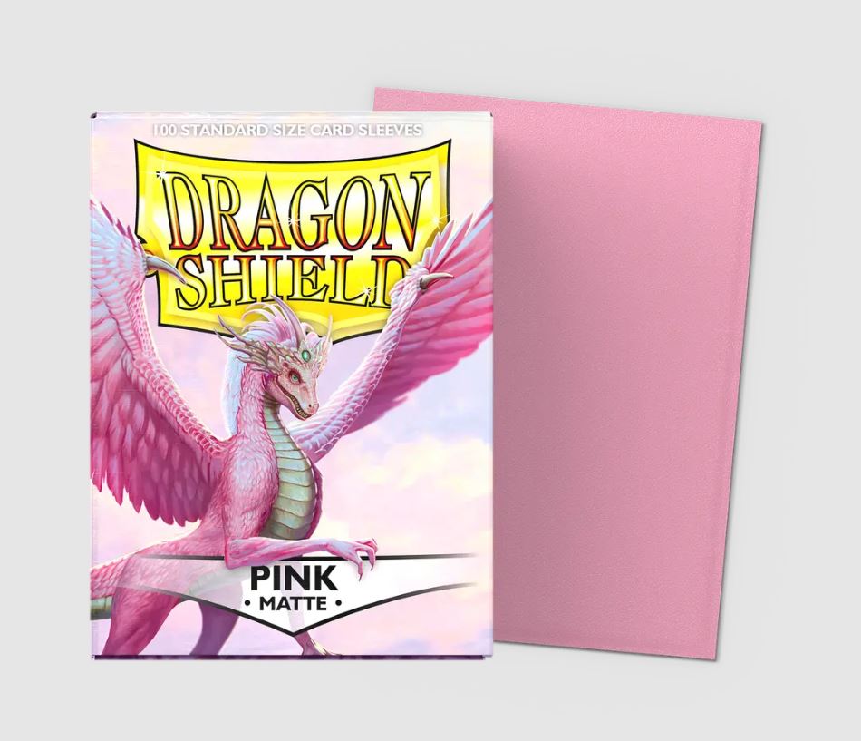 Dragon Shield Sleeves: Japanese Matte Pink Dragon Shield Sleeves: Japanese Matte Pink