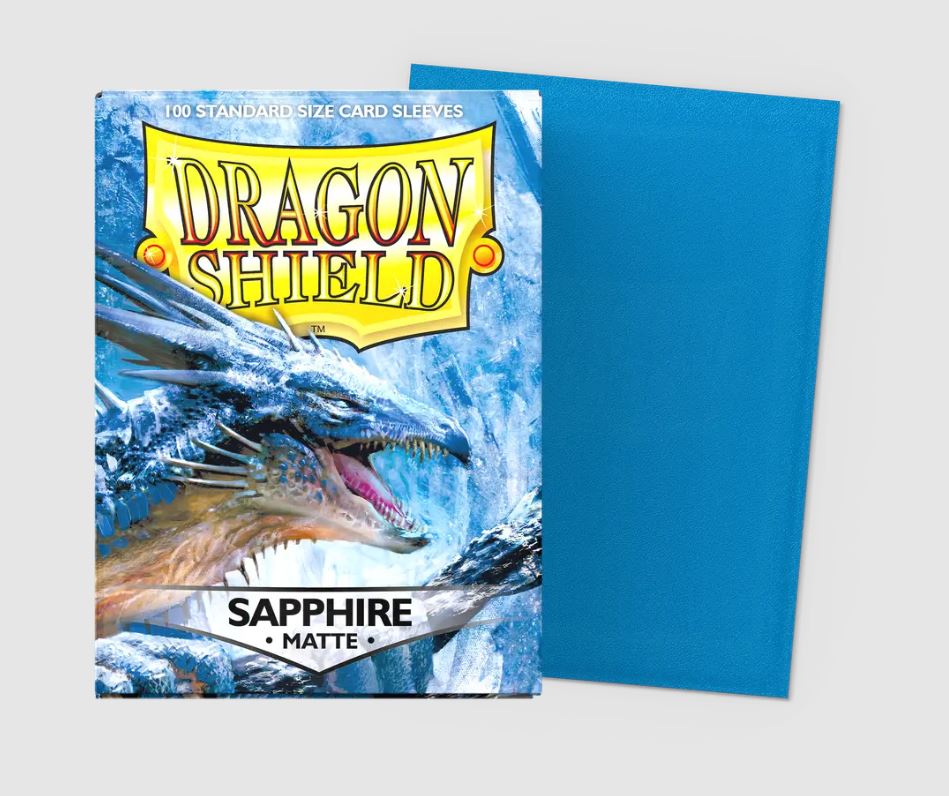 Dragon Shield Sleeves (Sapphire)