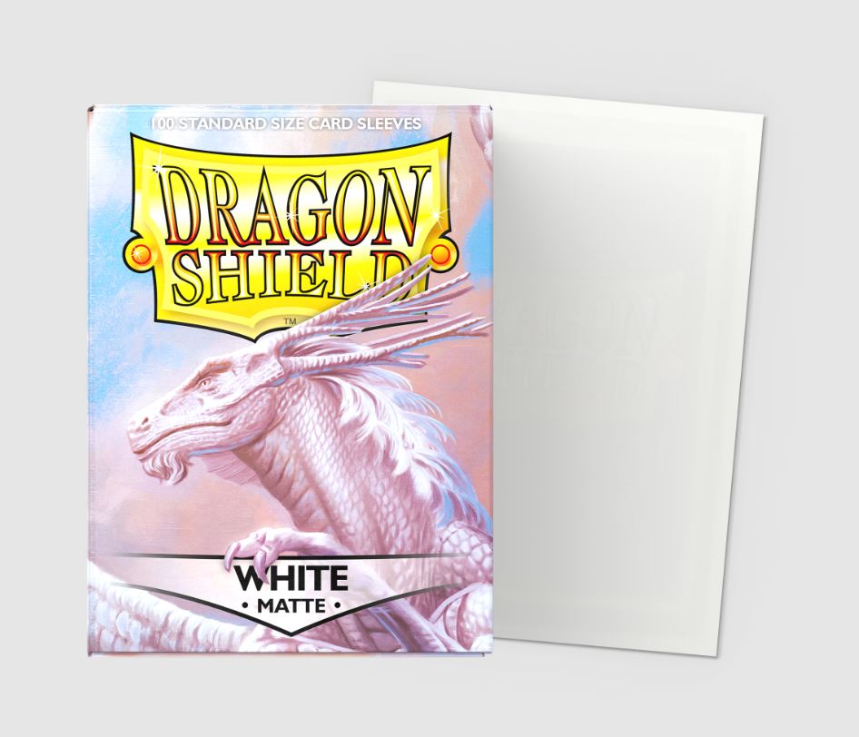 Dragon Shield Sleeves (White)