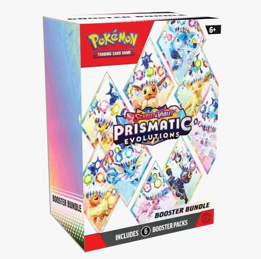 Prismatic Evolutions Booster Bundle (6 Pack) – JinkiesCo