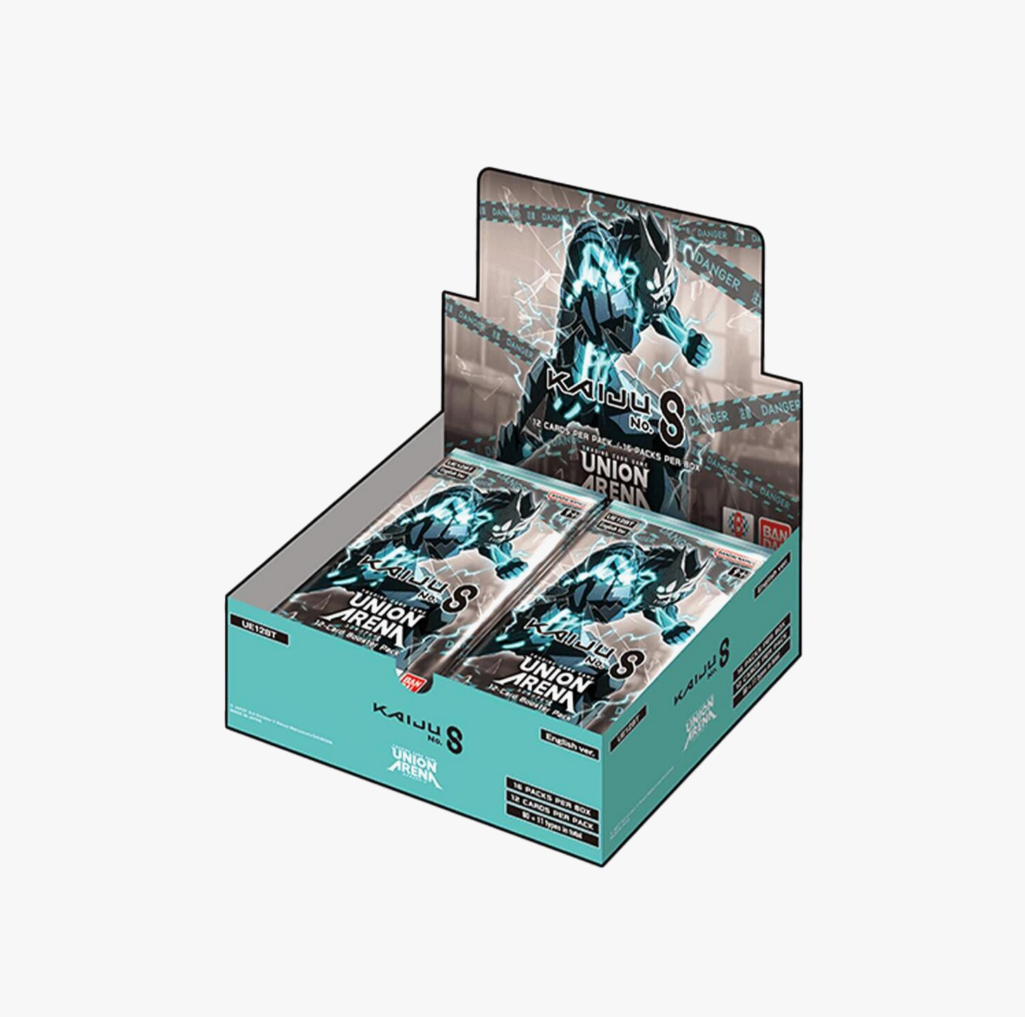 union arena english booster box Kaiju No. 8 Union Arena Booster Box (UE12BT) – JinkiesCo