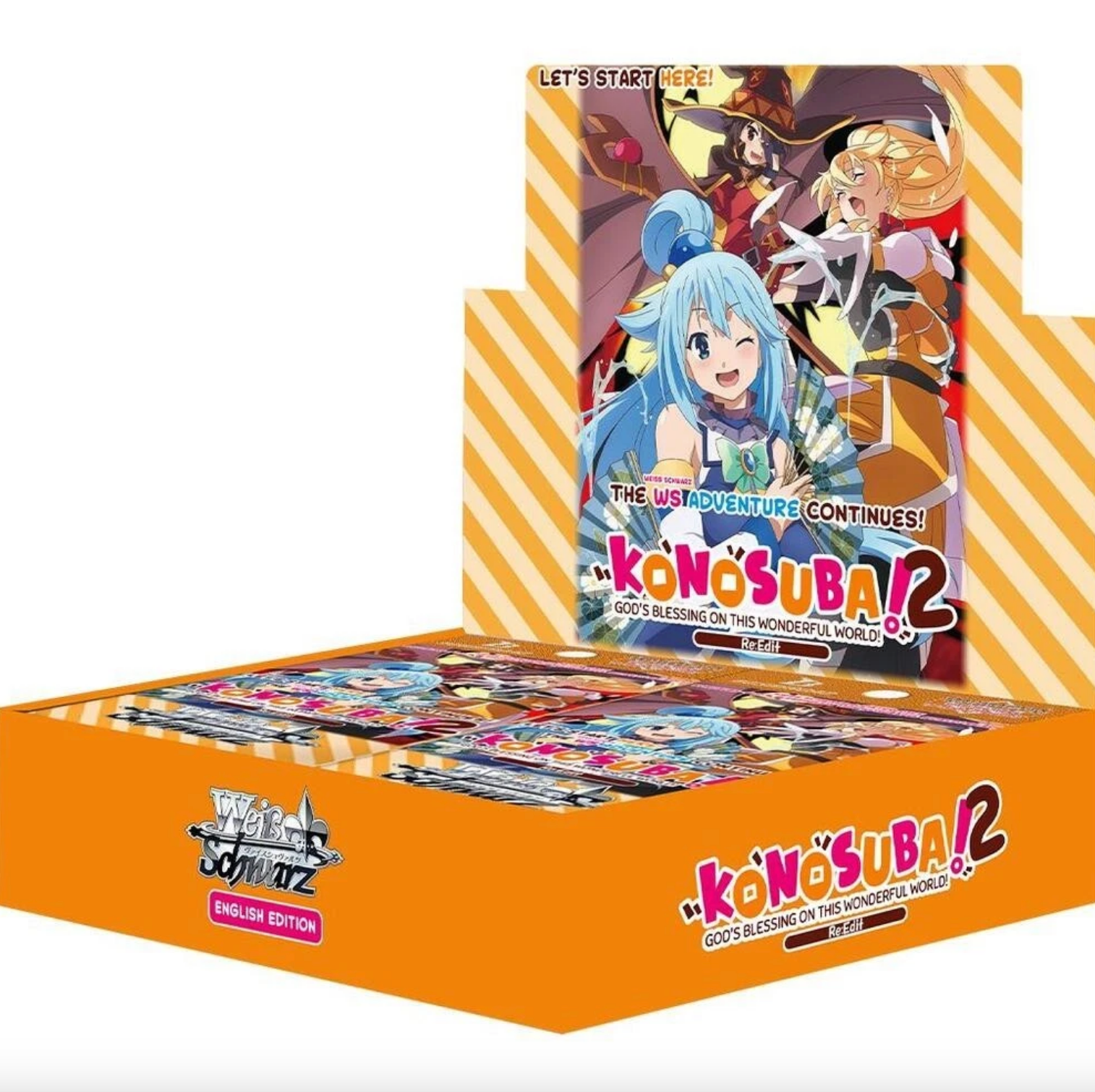 KONOSUBA! 2 - Booster Box Weiss Schwarz JinkiesCo KONOSUBA! 2 - Booster Box Weiss Schwarz JinkiesCo