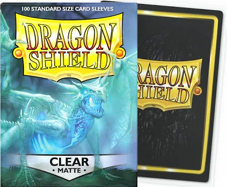 Dragon Shield Sleeves (Clear)