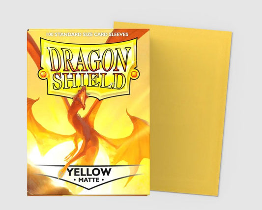 Dragon Shield Sleeves (Yellow)