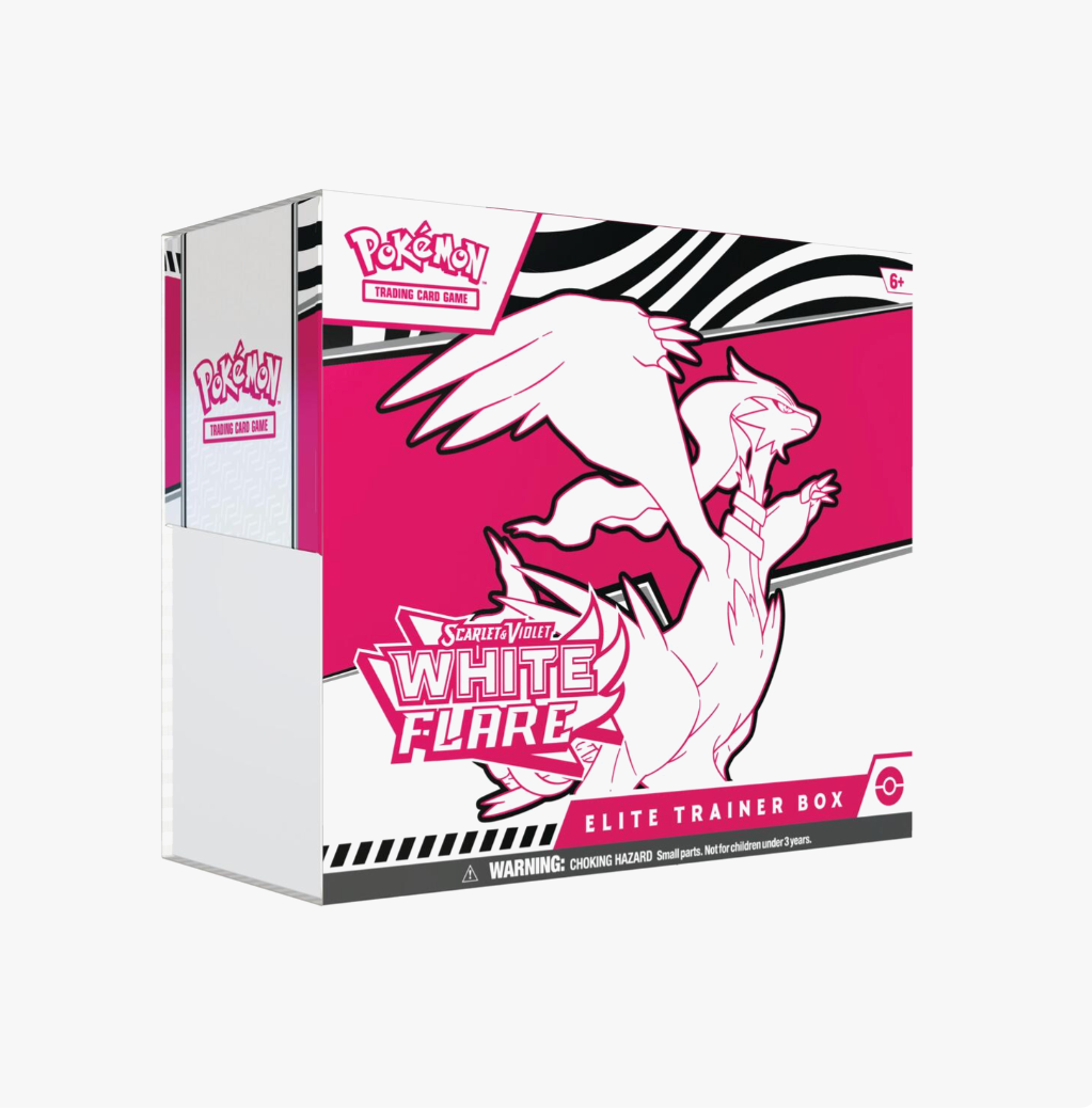 White Flare Elite Trainer Box