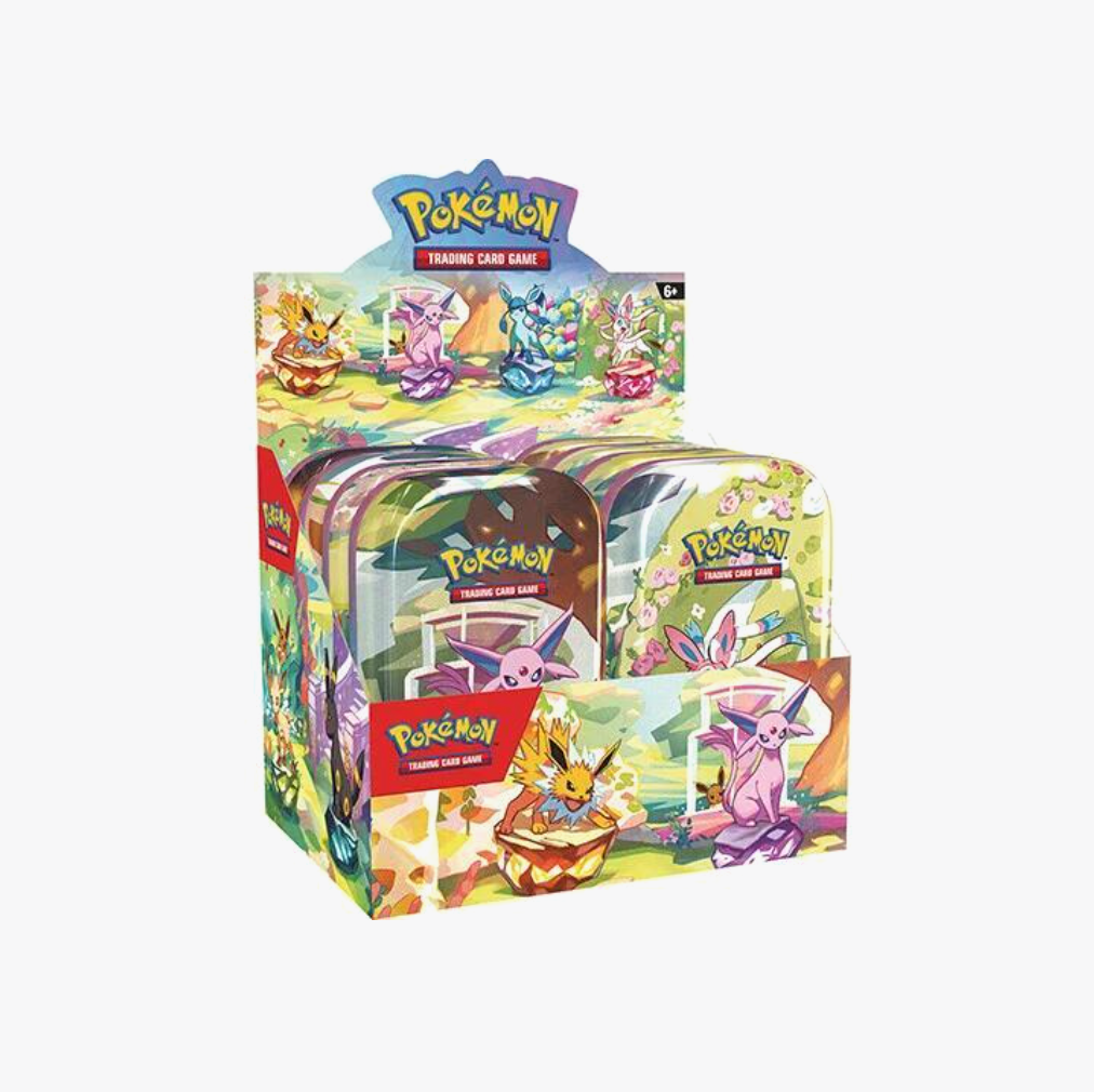 Prismatic Evolutions Tins