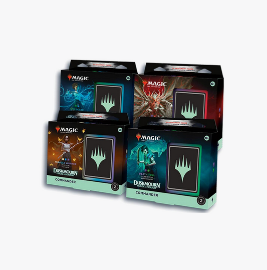 Magic The Gathering: Duskmourn Commander Deck Display