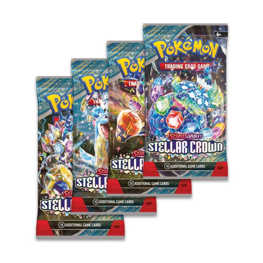 Stellar Crown Booster Packs - Live Rip