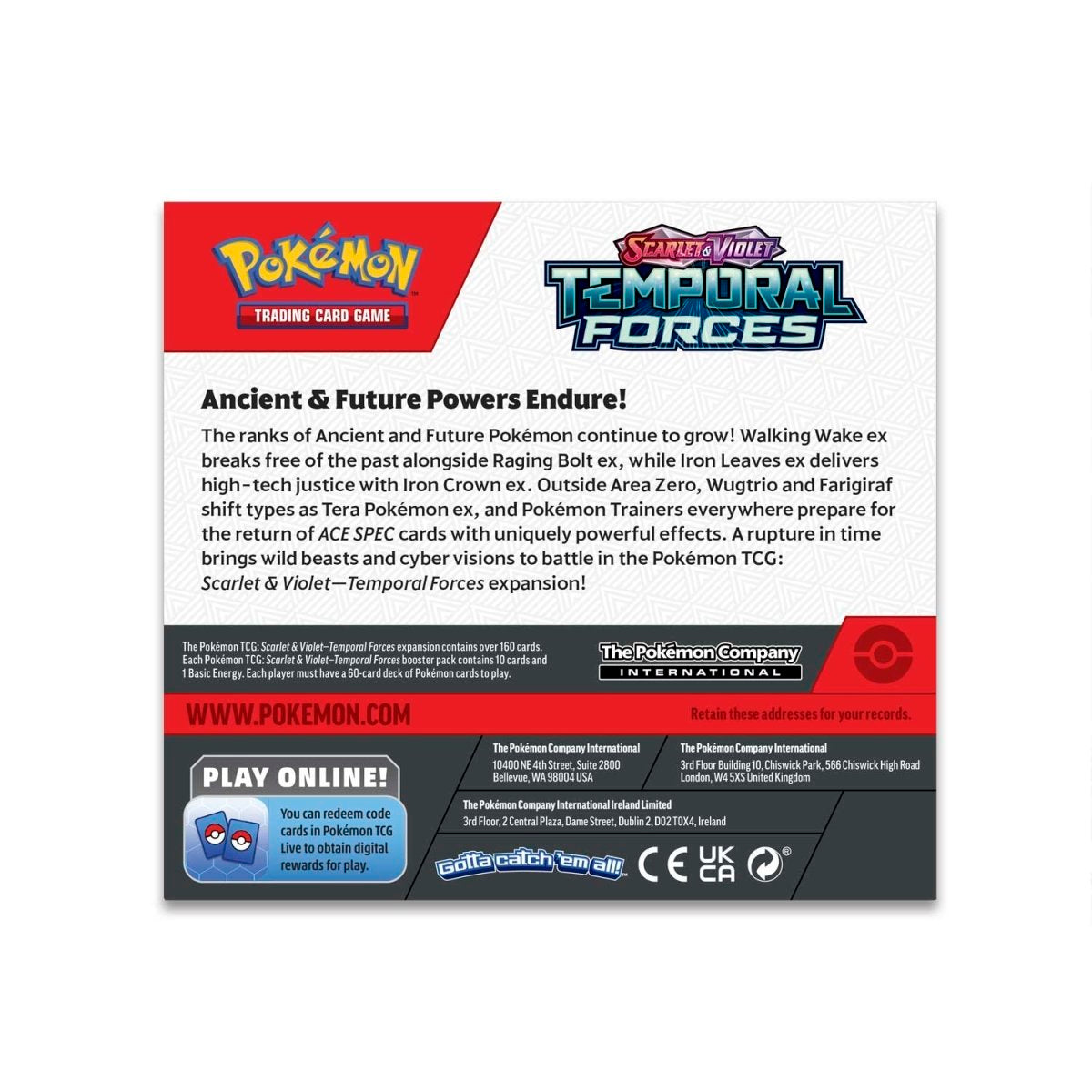 Temporal Forces Booster Pack - Live Rip