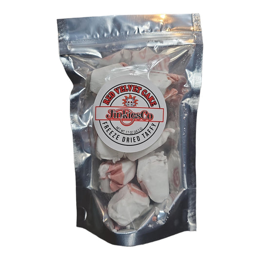 Freeze Dried Red Velvet Cake Taffy