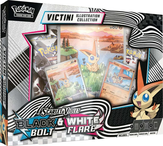 Victini Illustration Collection Black Bolt and White Flare